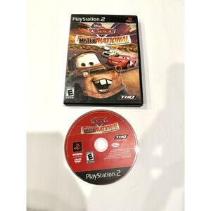 Cars Mater-National Championship PlayStation 2 Video Game Racing PS2